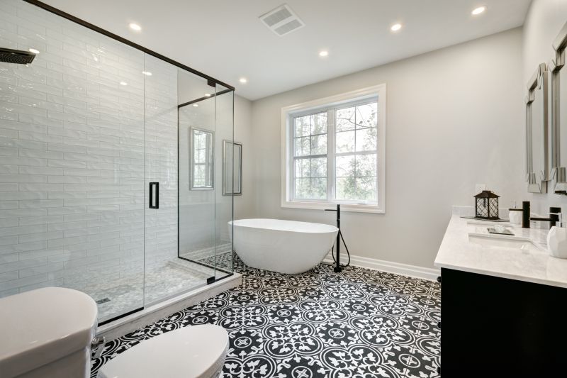 Open Concept Bathrooms