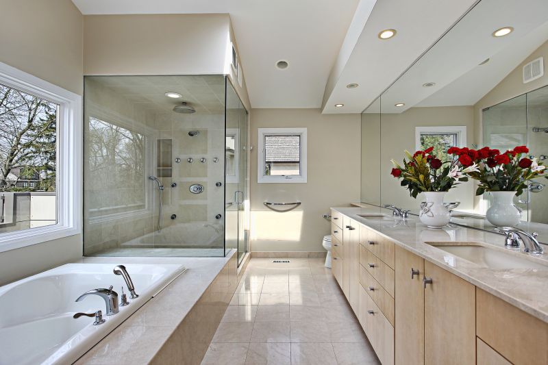 Luxury Shower with Built-In Seating