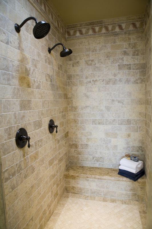 Shower with Multiple Shower Heads